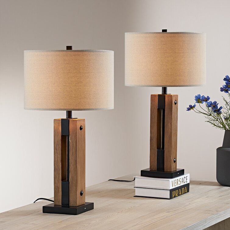 Union Rustic Annija Resin USB Table Lamp & Reviews | Wayfair